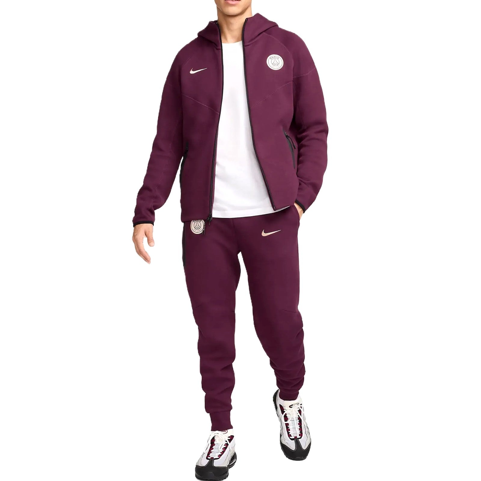 nike tracksuit bordeaux