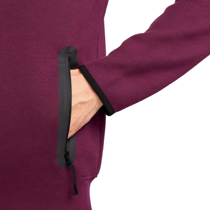 PSG Tech Fleece presentation tracksuit 2024/25 dark red - Nike