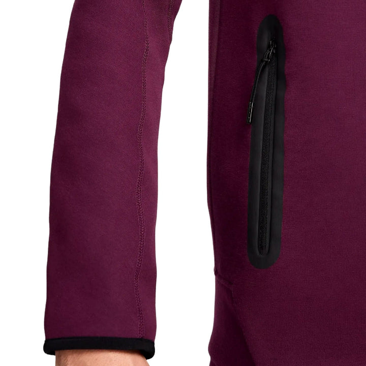 PSG Tech Fleece presentation tracksuit 2024/25 dark red - Nike