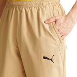 Puma AC Milan gold presentation suit featuring lightweight fabric and comfortable fit with pockets