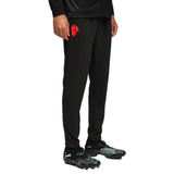 Puma AC Milan training tracksuit 2025 26 featuring sleek black design with red accents on SoccerTracksuits.com