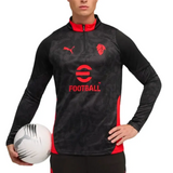 Puma AC Milan training tracksuit 2025 26 featuring a stylish design and lightweight fabric on SoccerTracksuits.com