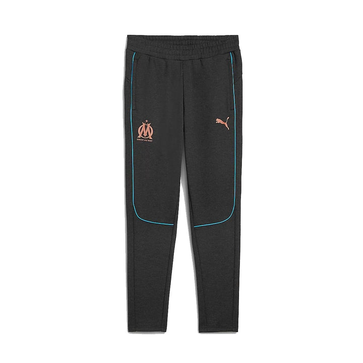Olympique Marseille Casual presentation tracksuit 2024/25 white/black - Puma