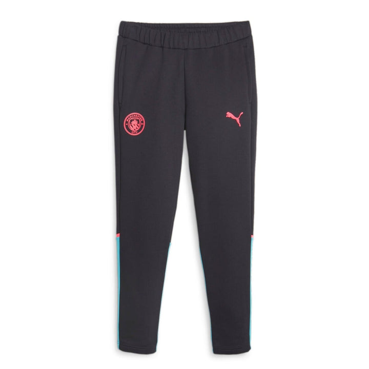 Manchester City black Casual hooded presentation tracksuit 2023/24 - Puma