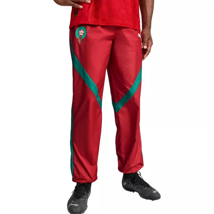 Morocco pre-match presentation soccer tracksuit 2024/25 - Puma