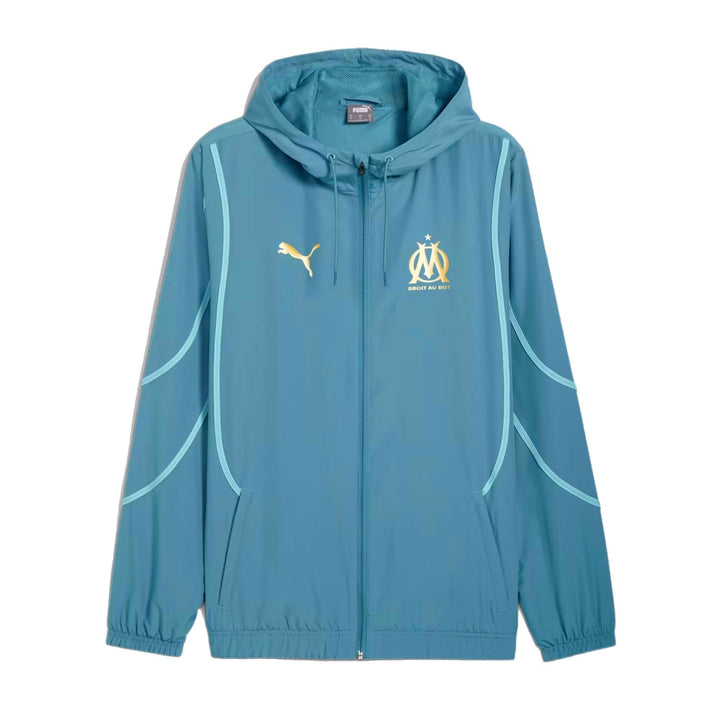 Olympique Marseille woven pre-game presentation tracksuit 2024/25 - Puma