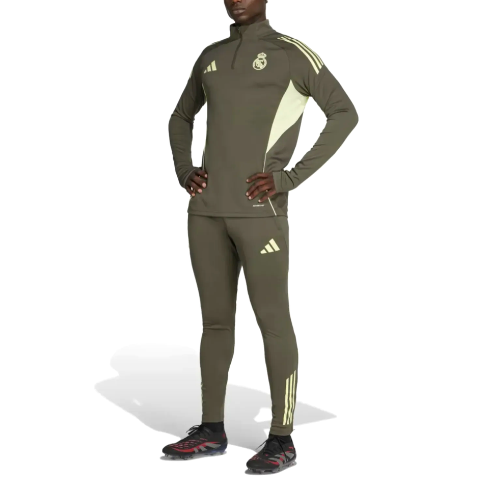 Real Madrid grey training technical Soccer tracksuit 2025/26 - Adidas