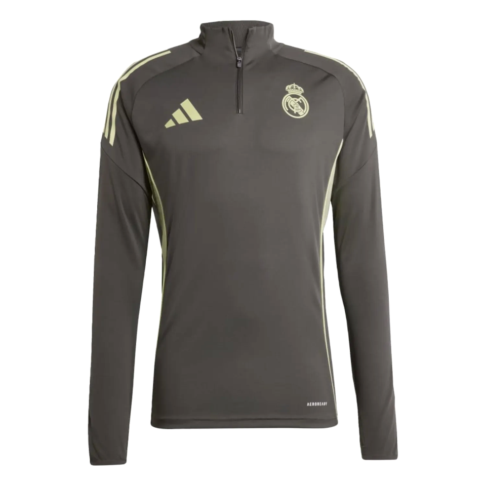Real Madrid grey training technical Soccer tracksuit 2025/26 - Adidas