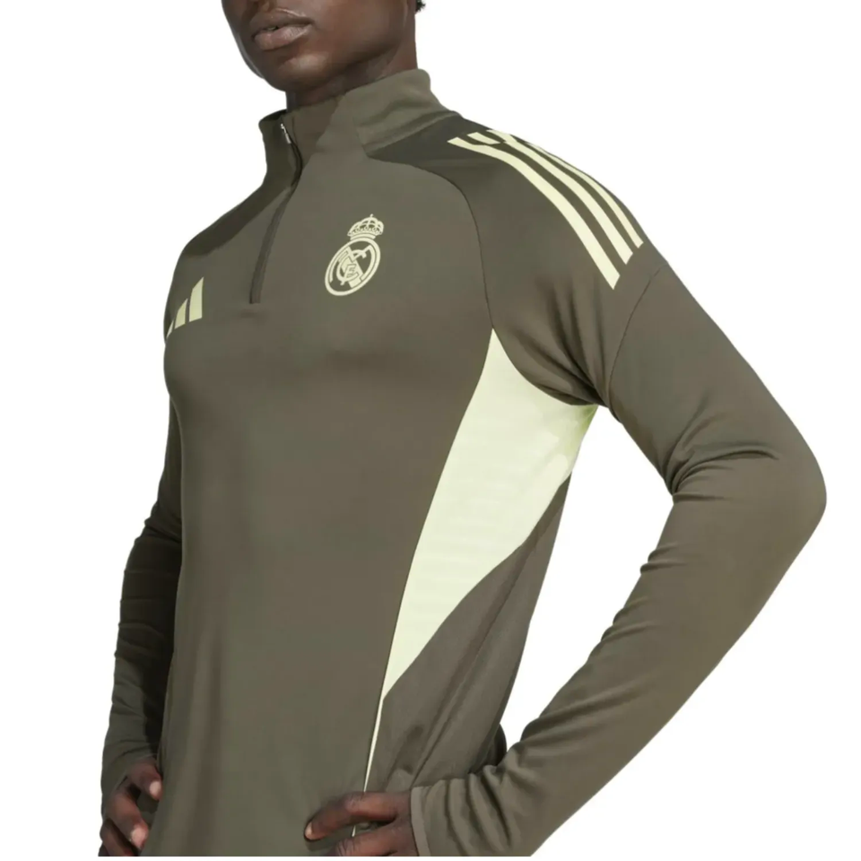 Real Madrid grey training technical Soccer tracksuit 2025/26 - Adidas