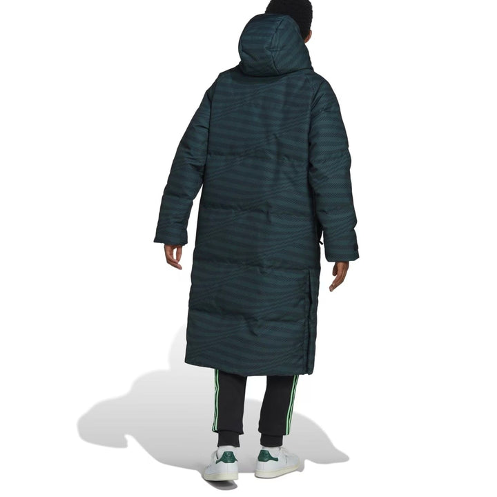 Real Madrid UCL padded down long jacket 2023 - Adidas