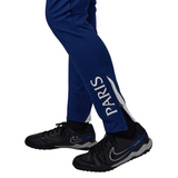 Blue Jordan PSG training tracksuit for kids with stylish Paris branding on pants