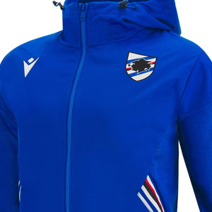 UC Sampdoria soccer presentation pre-match jacket 2022/23 - Macron