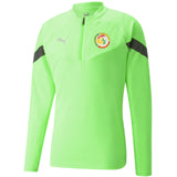 Senegal soccer tracksuit 2022 in vibrant green with team logo and sleek design for fans and players