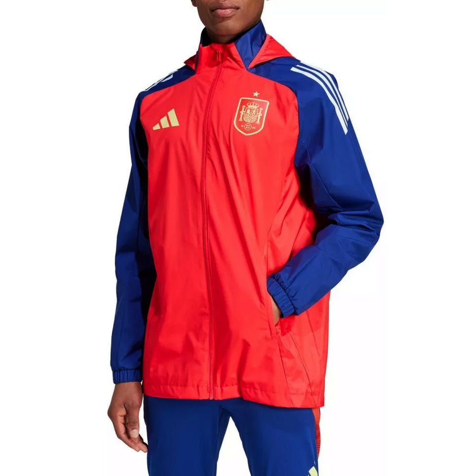 Spain soccer training rain jacket 2024/25 - Adidas