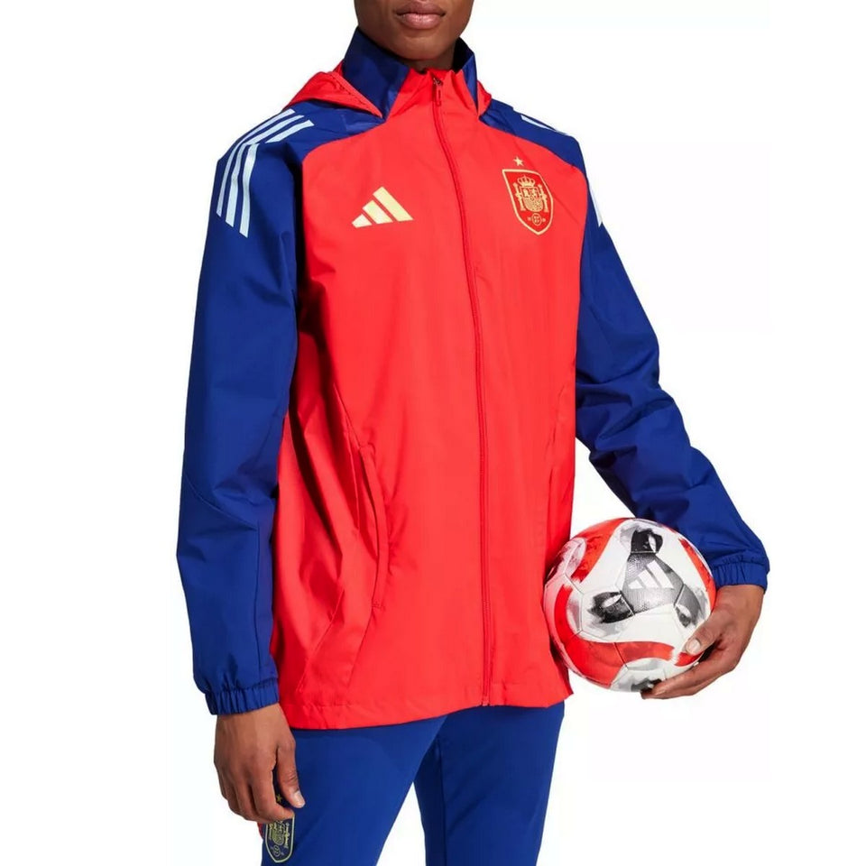 Spain soccer training rain jacket 2024/25 - Adidas