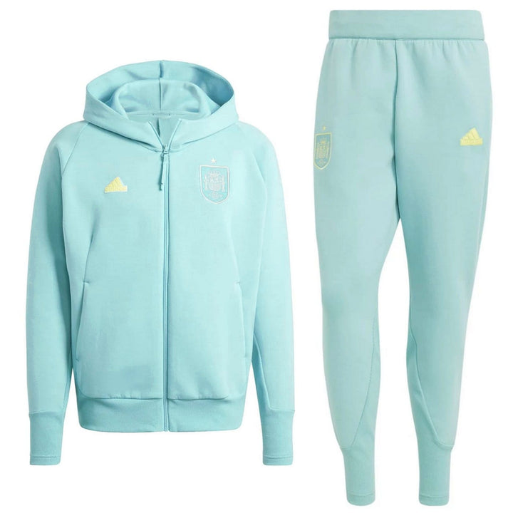 Spain Casual Travel hooded presentation tracksuit 2024/25 - Adidas