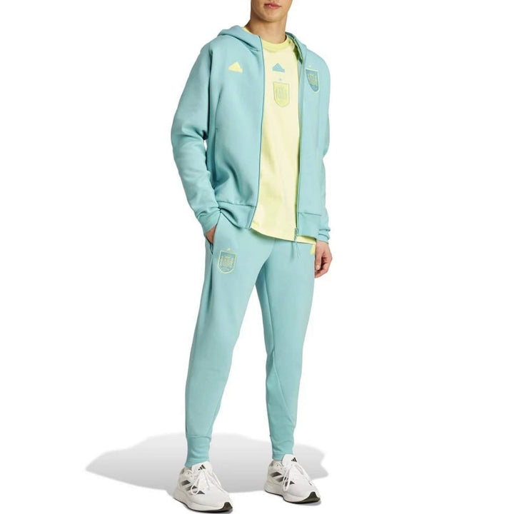 Spain Casual Travel hooded presentation tracksuit 2024/25 - Adidas