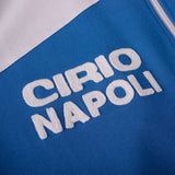 SSC Napoli Maradona 1984 retro jacket - sky blue featuring embroidered Cirio Napoli logo