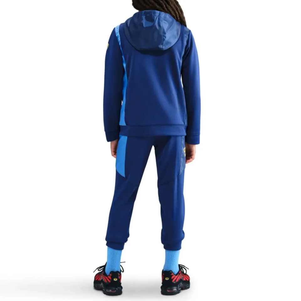 Back view of Tottenham Hotspur youth tracksuit 2025 26 featuring a comfortable and stylish design for young fans