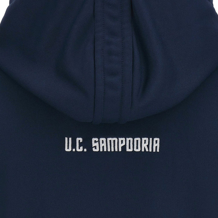 UC Sampdoria navy travel presentation tracksuit 2022/23 - Macron