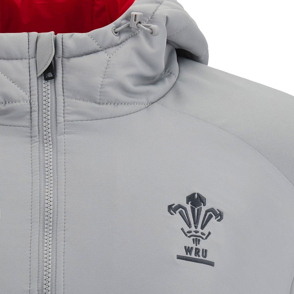 Wales Rugby long bench padded jacket 2022/23 - Macron