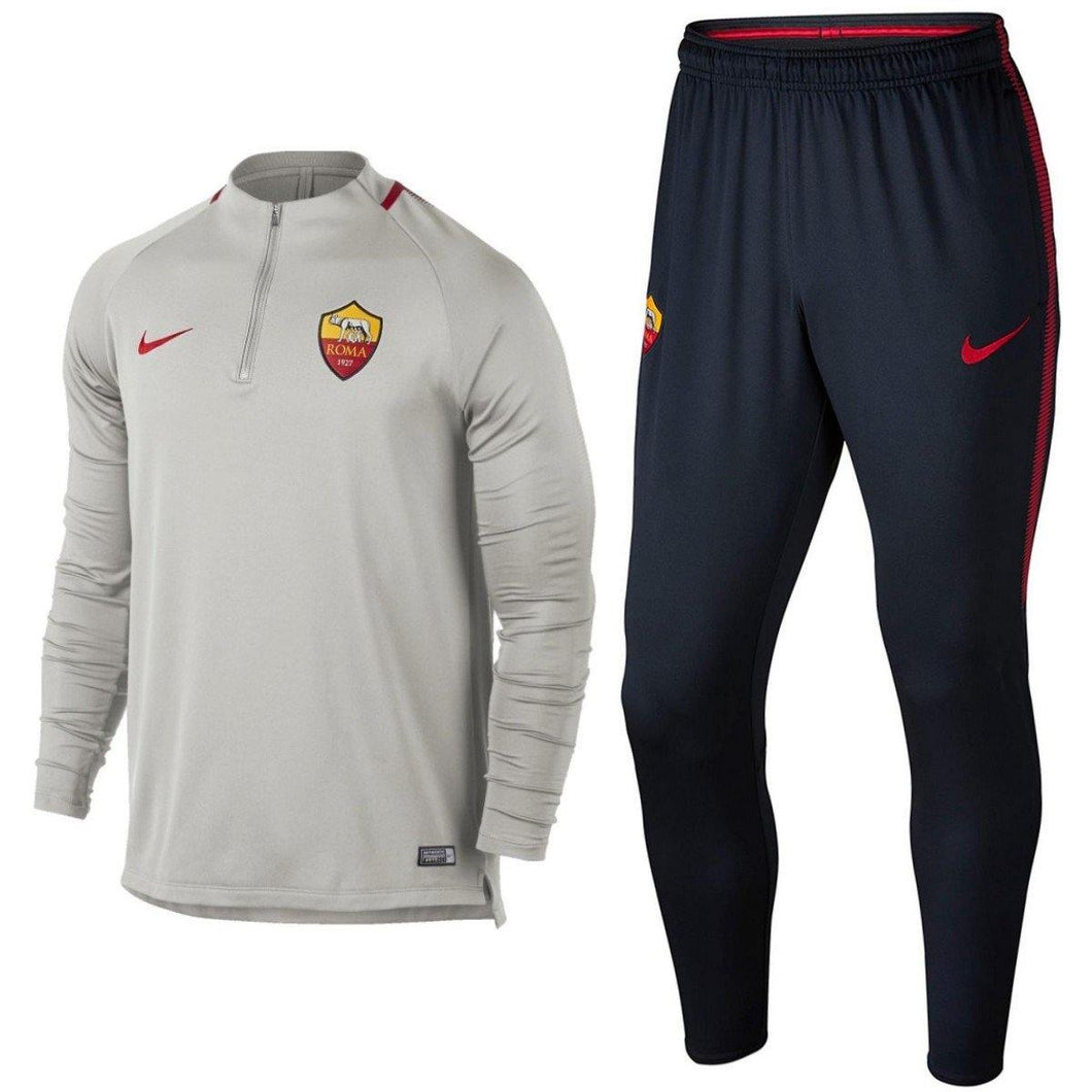 As Roma Training Technical Soccer Tracksuit 2018 - Nike - SoccerTracksuits.com