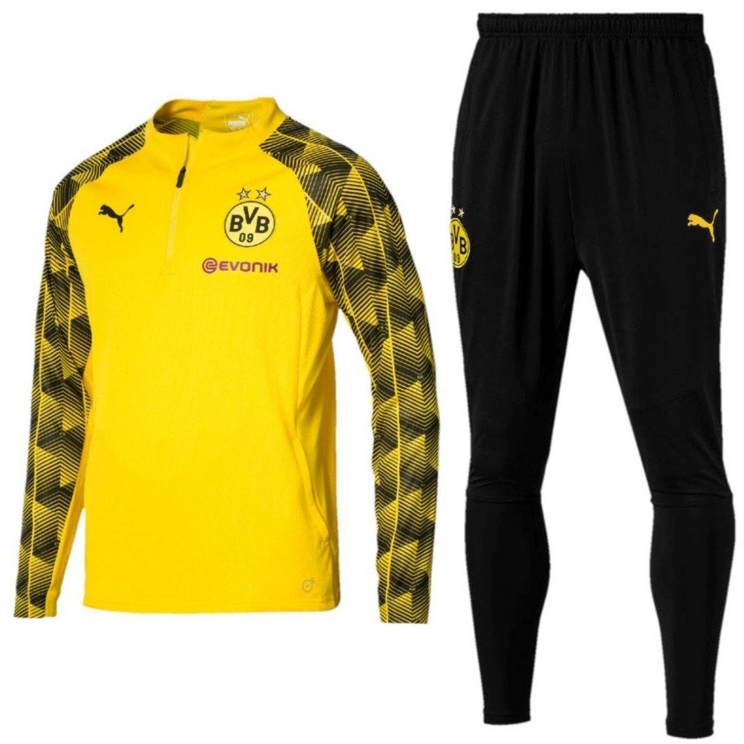Borussia Dortmund Training Technical Soccer Tracksuit 2018 - Puma - SoccerTracksuits.com