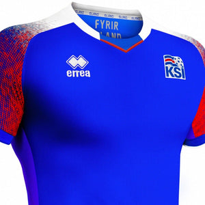 Iceland national Soccer team Home jersey 2018/19 - Errea - SoccerTracksuits.com