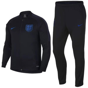 England Black Training Presentation Soccer Tracksuit 2018/19 - Nike - SoccerTracksuits.com