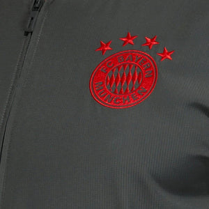 Bayern Munich Grey Training Presentation Soccer Tracksuit 2018/19 - Adidas - SoccerTracksuits.com