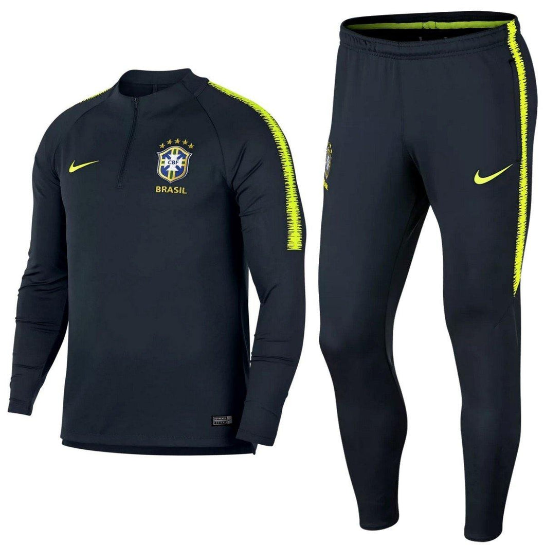 Brazil Technical Training Soccer Tracksuit 2018/19 - Nike - SoccerTracksuits.com
