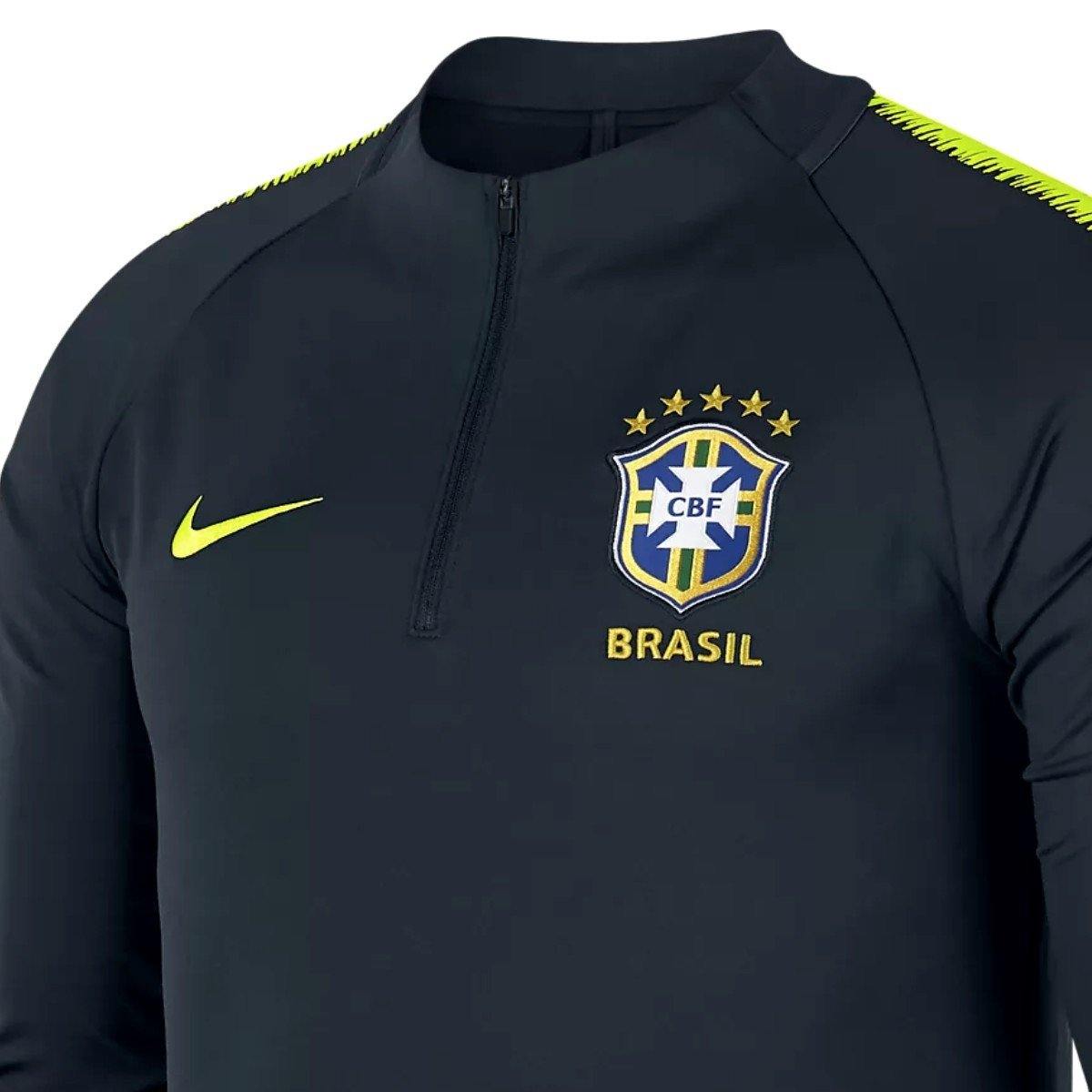 Buy Official 2018-2019 Brazil Nike Training Shirt (Armory Navy)