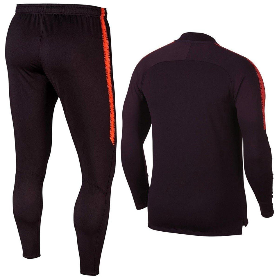 AS Roma Training Technical Soccer Tracksuit 2018/19 - Nike - SoccerTracksuits.com