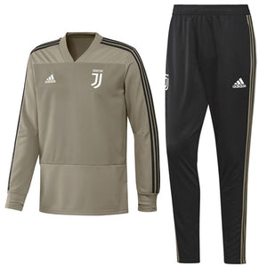 Juventus Sweat Training Soccer Tracksuit 2018/19 - Adidas - SoccerTracksuits.com