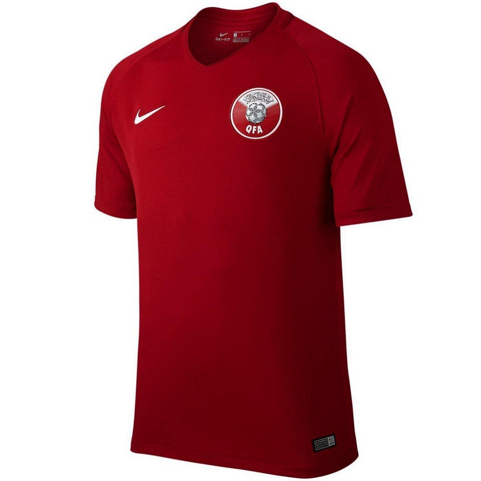 Qatar national team Home soccer jersey 2016/18 - Nike - SoccerTracksuits.com