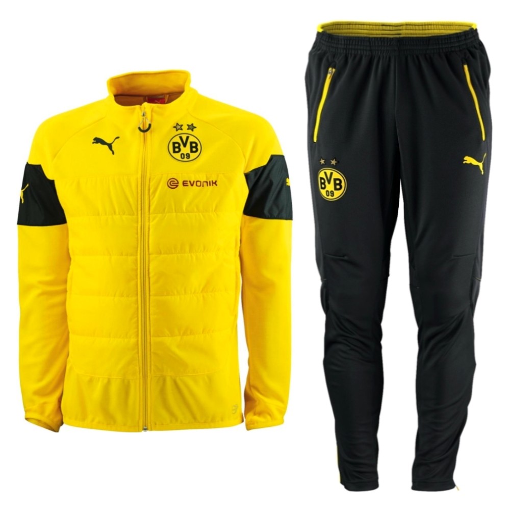 Bvb Borussia Dortmund Training Soccer Tracksuit 2014/15 - Puma - SoccerTracksuits.com