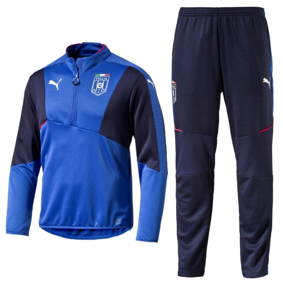 Italy National Team Training Soccer Tracksuit 2015 - Puma - SoccerTracksuits.com