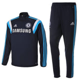 Fc Chelsea Blue Training Technical Soccer Tracksuit  2014/15 - Adidas - SoccerTracksuits.com