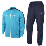 France Team Presentation Soccer Tracksuit 2015/16 Light Blue - Nike - SoccerTracksuits.com