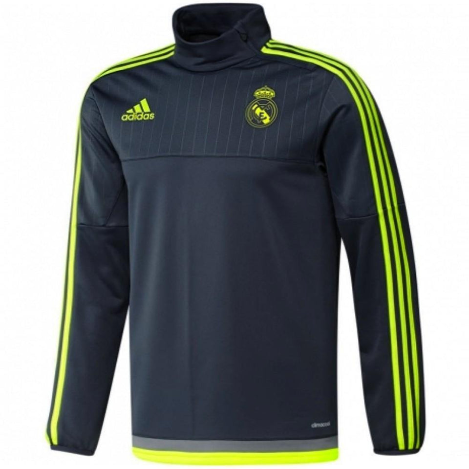 Real Madrid Training Technical Soccer Tracksuit 2015/16 Grey - Adidas - SoccerTracksuits.com