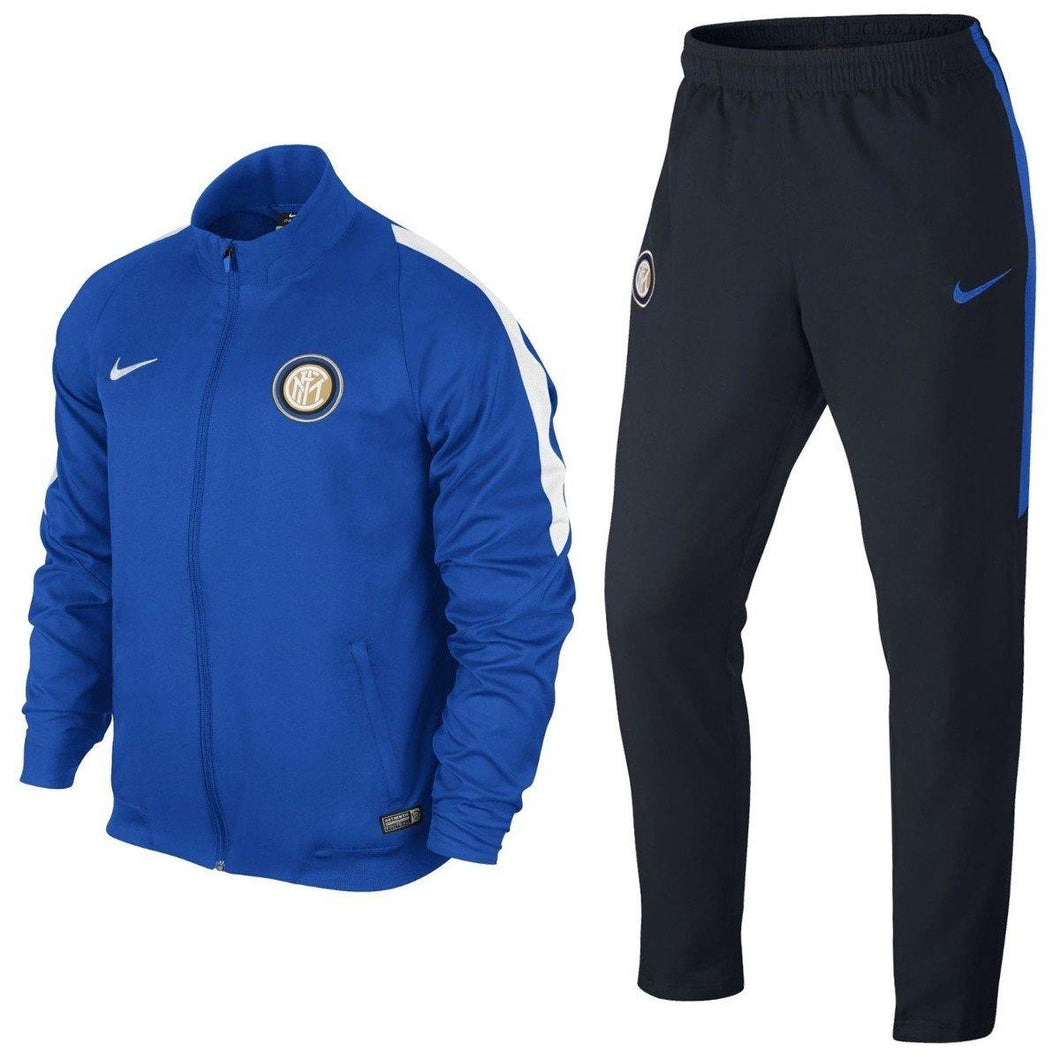 Fc Inter Presentation Soccer Tracksuit 2015/16 - Nike - SoccerTracksuits.com