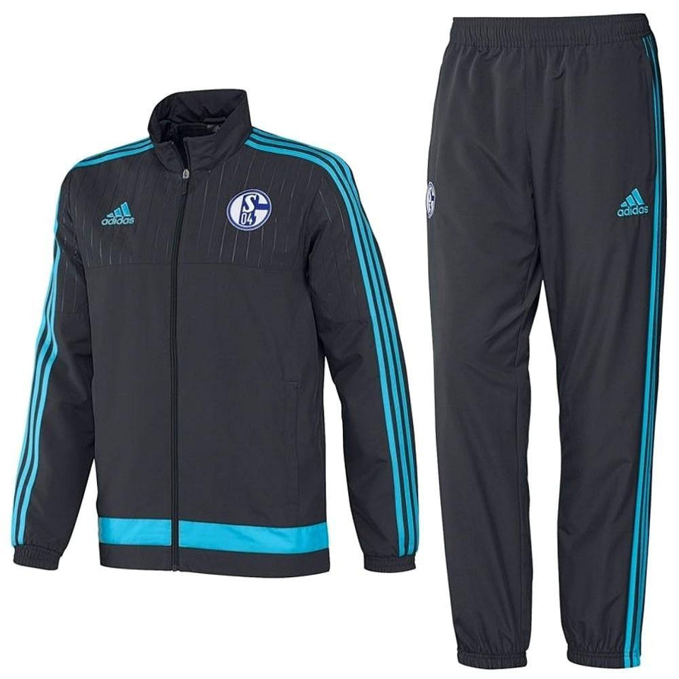 Funeral Conquistador acantilado Fc Schalke 04 Presentation Soccer Tracksuit 2015/16 - Adidas –  SoccerTracksuits.com