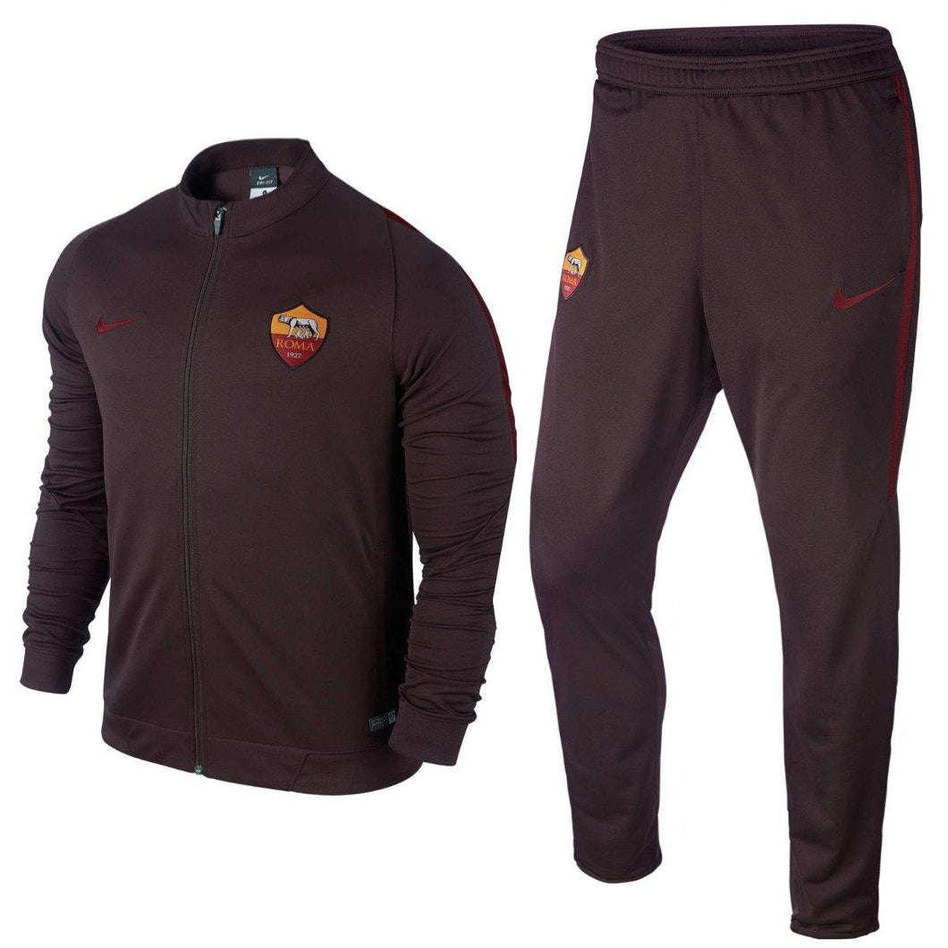 As Roma Training Soccer Tracksuit 2015/16 - Nike - SoccerTracksuits.com