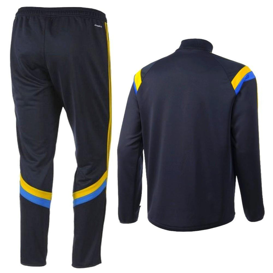Sweden National Team Training Soccer Tracksuit 2015 - Adidas - SoccerTracksuits.com