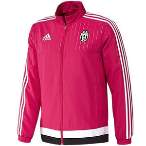 Juventus Pink Presentation Soccer Tracksuit 2015/16 - Adidas - SoccerTracksuits.com