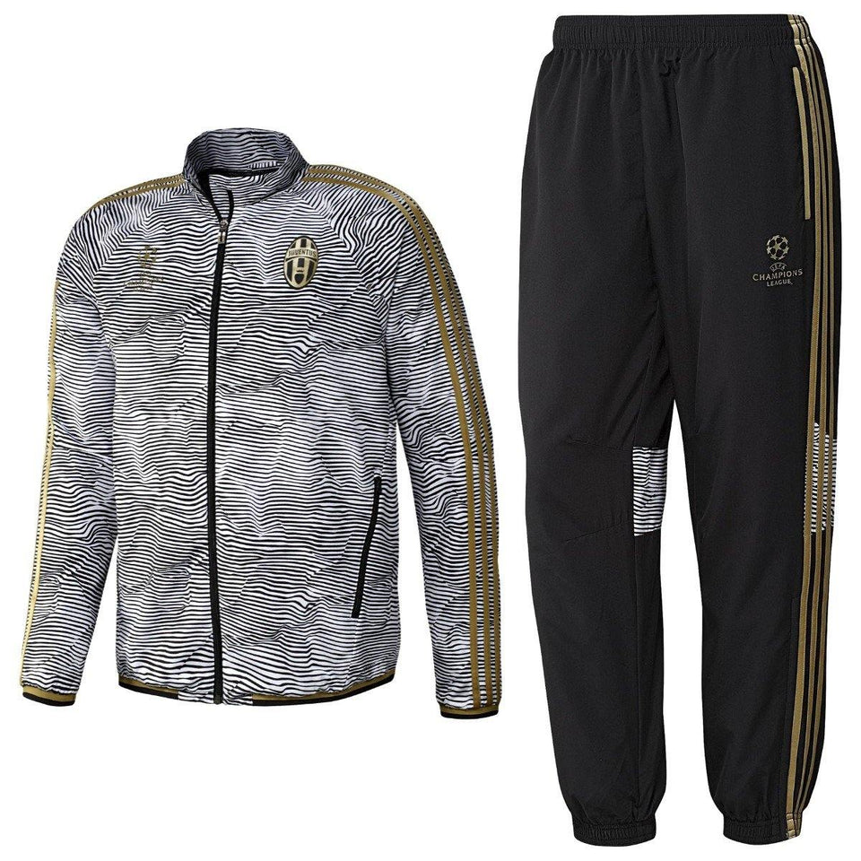 Juventus Ucl Presentation Soccer Tracksuit 2015/16 - Adidas - SoccerTracksuits.com