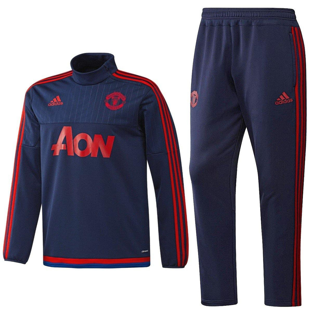 Manchester United Technical Training Soccer Tracksuit 2015/16 - Adidas - SoccerTracksuits.com