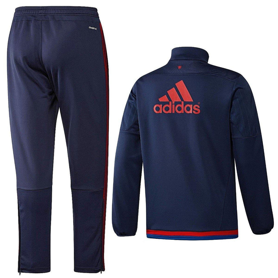 Manchester United Technical Training Soccer Tracksuit 2015/16 - Adidas - SoccerTracksuits.com