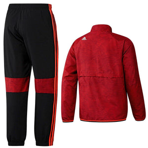 Manchester United Ucl Presentation Soccer Tracksuit 2015/16 Red - Adidas - SoccerTracksuits.com