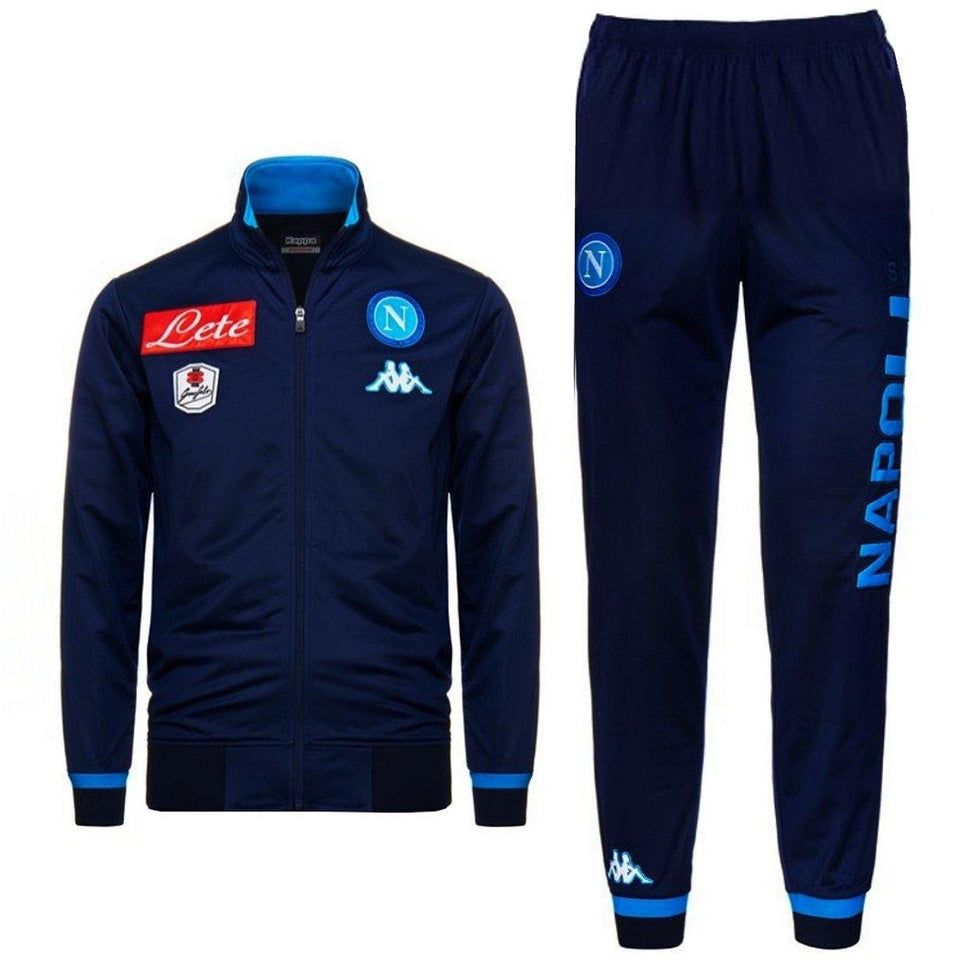 Ssc Napoli Training Soccer Tracksuit 2015/16 - Kappa - SoccerTracksuits.com